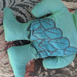 Vintage Jolly Green Giant Sprout Rag Doll 10" Cloth Plush Advertising Toy Mascot image 4