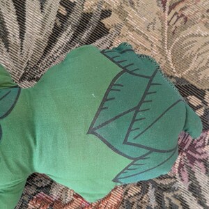 Vintage Jolly Green Giant Sprout Rag Doll 10" Cloth Plush Advertising Toy Mascot image 7