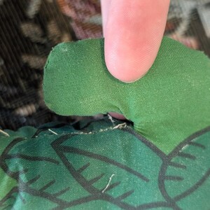 Vintage Jolly Green Giant Sprout Rag Doll 10" Cloth Plush Advertising Toy Mascot image 8
