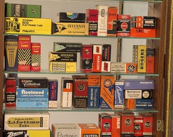 Vintage TV Tube Lot 51 Untested As Is Telefunken RCA Sylvania Philco Rogers