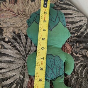 Vintage Jolly Green Giant Sprout Rag Doll 10" Cloth Plush Advertising Toy Mascot image 9