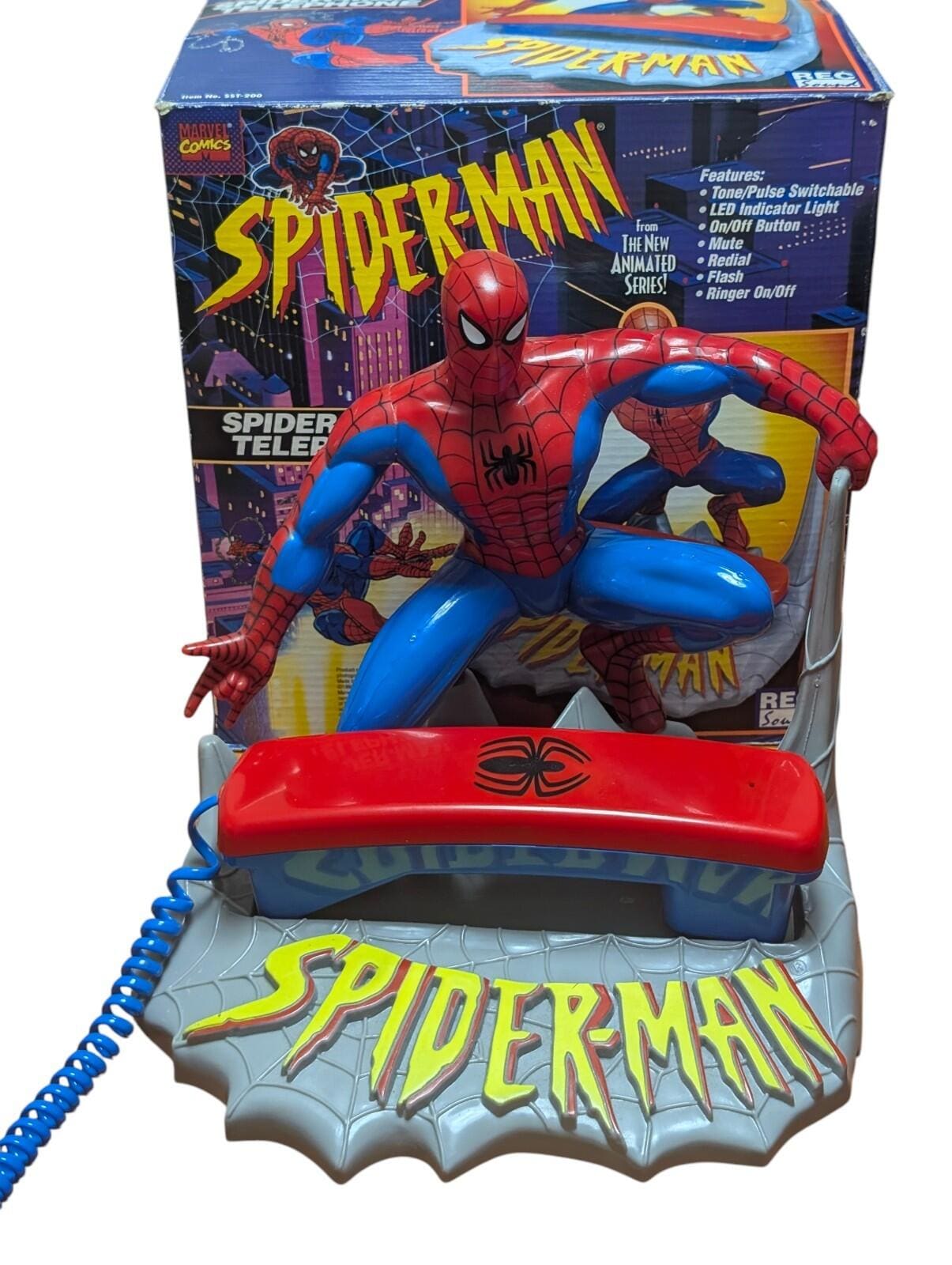 Spiderman Telephone - Etsy