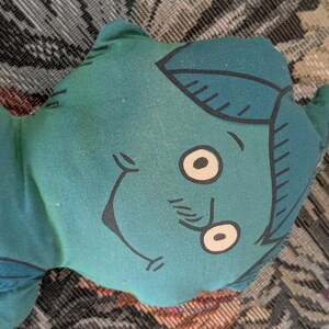 Vintage Jolly Green Giant Sprout Rag Doll 10" Cloth Plush Advertising Toy Mascot image 3