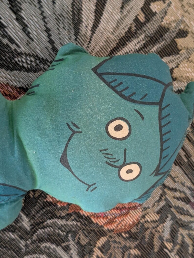 Vintage Jolly Green Giant Sprout Rag Doll 10" Cloth Plush Advertising Toy Mascot image 3