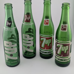 ビンテージ　セブンアップ Vintage 7up bottle - Etsy 日本