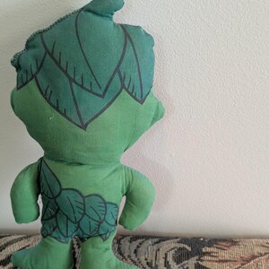 Vintage Jolly Green Giant Sprout Rag Doll 10" Cloth Plush Advertising Toy Mascot image 5
