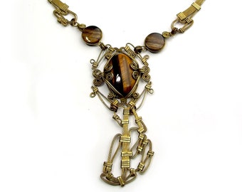 Mariela" Wire Wrap Necklace