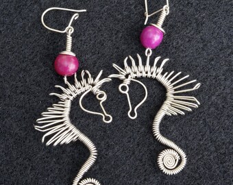 Wire Seahorses