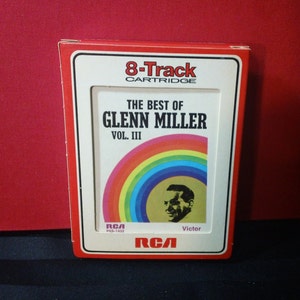 The Best of Glenn Miller Vol. III P8S 1432 8-Track Tape Cartridge, compilation album RCA Victor,1969 Big Band Jazz image 1