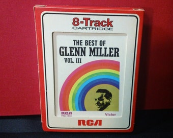 The Best of Glenn Miller Vol. III ~ P8S 1432 ~ 8-Track Tape Cartridge, compilation album (RCA Victor,1969) ~ Big Band Jazz