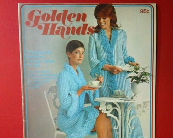 Golden Hands ~ Part 56 Volume 4  ~ Vintage 1972 Sewing Stitchery Magazine Back Issue