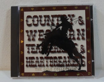 Various Artists - Country Heartbreakers ~ The Gold Collection - ljud-cd, samlingsalbum (Fine Tune, 1998) Countrymusik-cd
