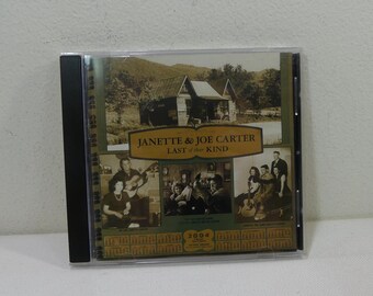 Janette & Joe Carter - Last of their Kind - audio cd, album (Dualtone, 2004) Country/Bluegrass music compact disc