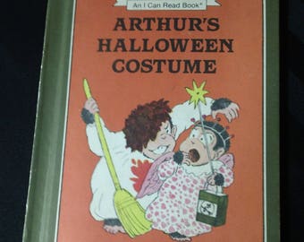 Arthur's Halloween Costume by Lillian Hoban ~ Vintage 1984 Weekly Reader I Can Read Hardcover Children's Fiction Book