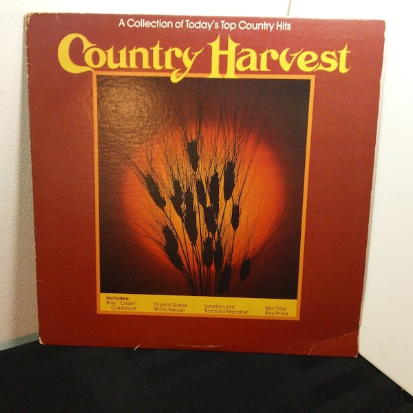 Various Artists - Country Harvest - BU 4160 - 12" vinyl lp, compilation album (K-Tel International,1981) ~ 80s Country music