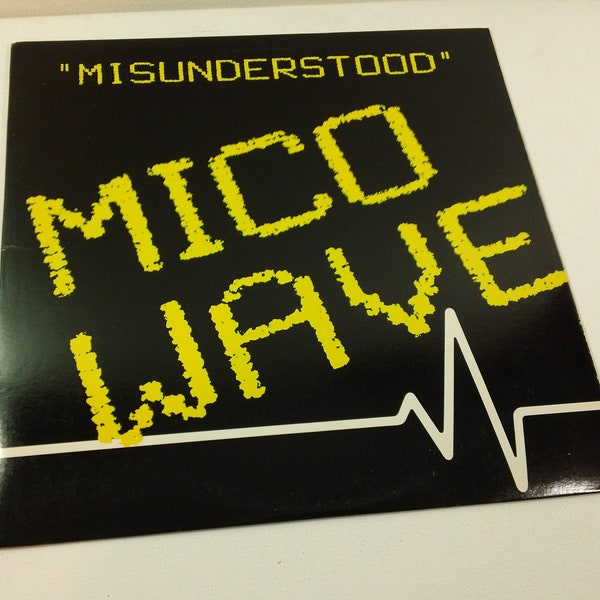 Mico Wave - Misunderstood - 44 06936 - 12" vinyl single (Columbia Records,1987) 80s Funk music