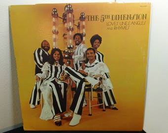 The 5th Dimension - Love's Lines, Angles and Rhymes - BELL 6060 - 12" vinyl lp, album, die-cut cover (Bell Records,1971) 70s Pop/Soul music