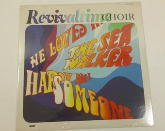 Revivaltime Choir - self-titled LP - WST 8607 - 12" vinyl lp, album (Word Records,1973) 70s xtian/gospel music ~ Still Sealed