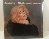 Joan Rivers - What Becomes A Semi-Legend Most - GHS 4007 - 12 quot vinyl lp, album (Geffen Records,1983) 80s Comedy Still Sealed