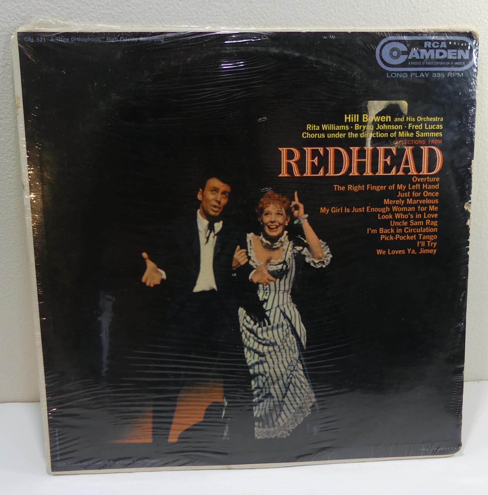 Hill Bowen and His Orchestra - Selections From Redhead - CAL 521