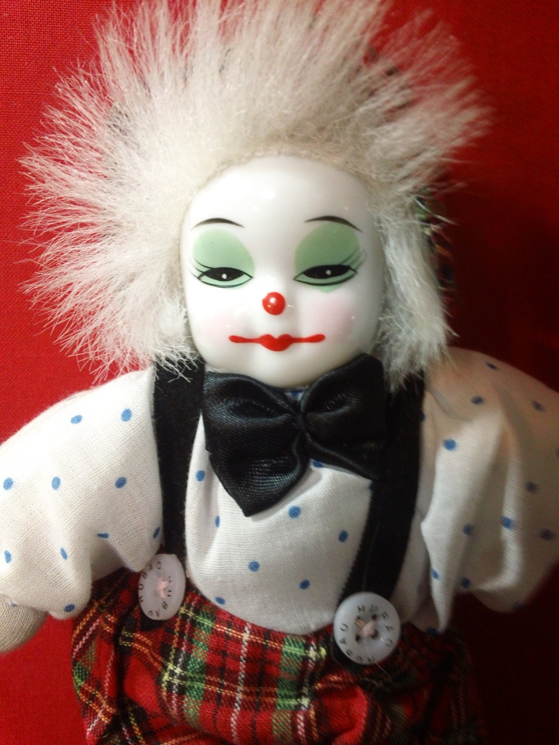 antique clown dolls value