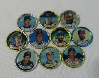 1988 Topps Baseball Coins ~ You choose: Baines / Hough / Greenwell / Key / Snyder / Bedrosian / W. Clark / Dunne / Leonard / C. Martinez