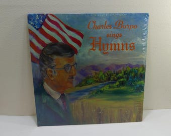 Charles Burpo Sings Hymns - BI 785 ~ 12" vinyl lp, album (The Bible Institute, 196?) Christian/Gospel music ~ Still Sealed