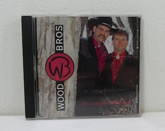 The Wood Brothers - Alcohol Of Fame - 1042 3 - audio cd, single (K-Tel Country,1992) 90s Bluegrass/Country compact disc