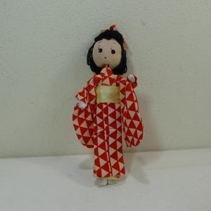 Vintage Traditional Japanese Geisha Doll