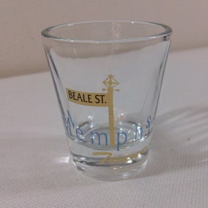 Beale St. Memphis, Tennessee souvenir Shot Glass