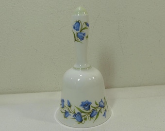 Vintage Crown Staffordshire Bluebell pattern Fine Bone China 5.25" Bell