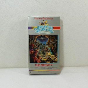 Hanna Barbera's Die größten Abenteuer Geschichten aus der Bibel: Die Geburt Christi - animierte VHS-Kassette, Farbe / 30min (1987)