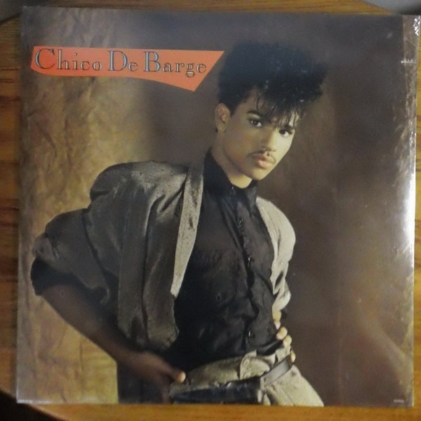 Chico DeBarge - self-titled LP - 6214 ML - 12" vinyl lp, album (Motown Records,1986) Still Sealed