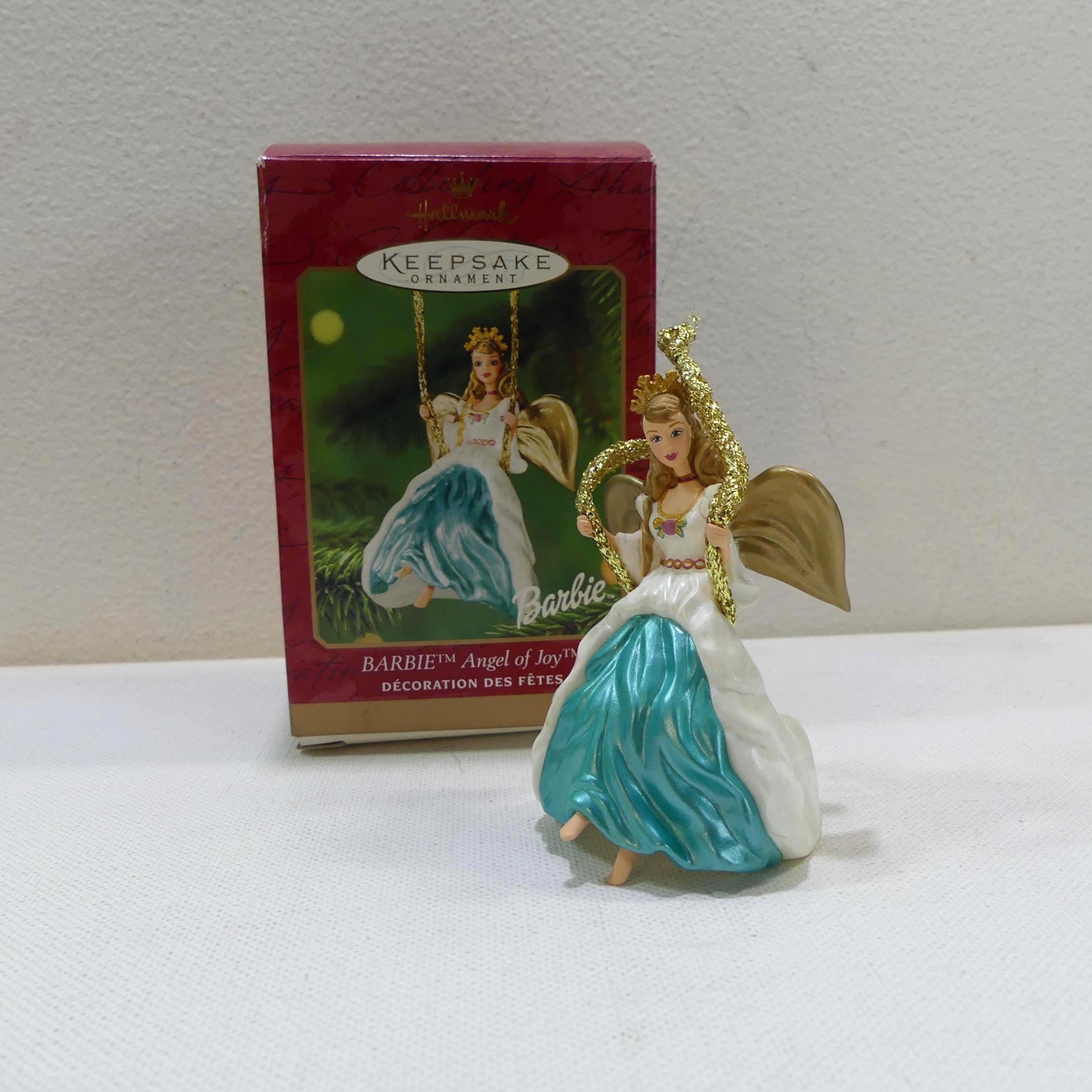 Angel of Joy Barbie 2000 Hallmark Keepsake Ornament With Box - Etsy