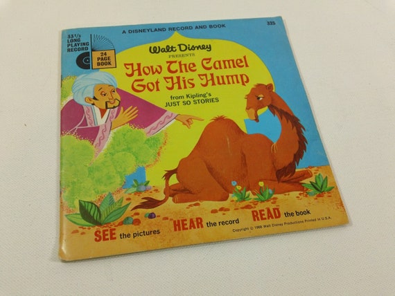 Walt Disney Presents How The Camel Got His Hump Record Etsy