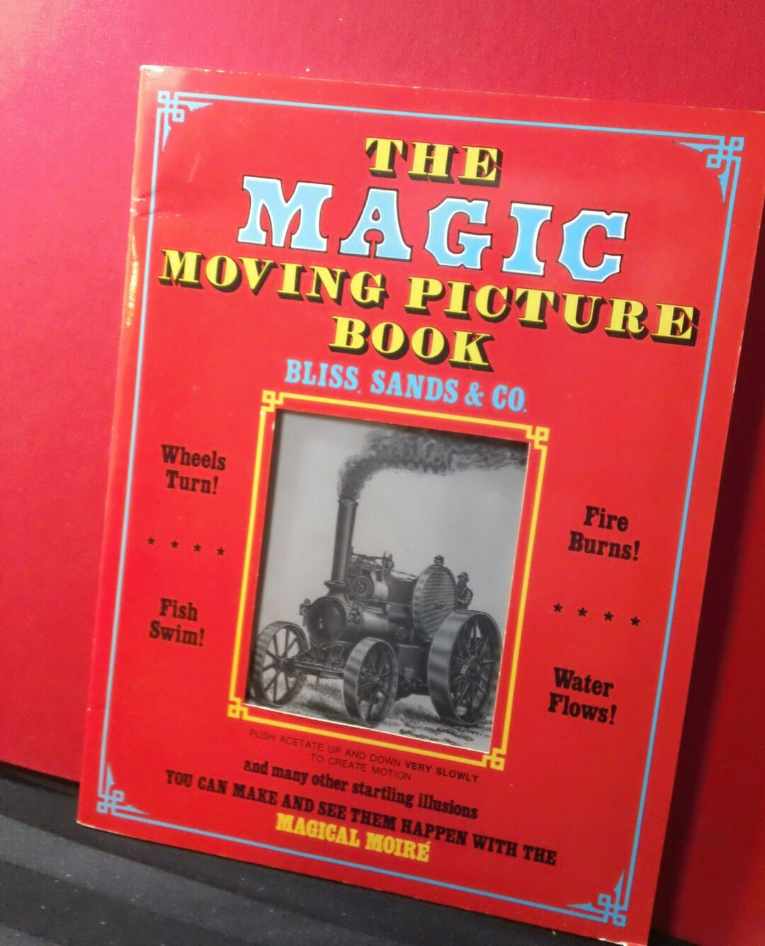 The Magic Moving Picture Book Bliss Sands and Co Vintage 1975 Etsy