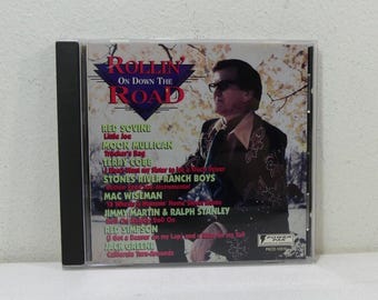 Various Artists - Rollin' On Down The Road - PKCD 10510 - audio cd, comp album (Power Pak Records,1994) Trucker Country / Bluegrass music