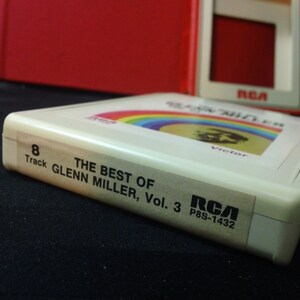 The Best of Glenn Miller Vol. III P8S 1432 8-Track Tape Cartridge, compilation album RCA Victor,1969 Big Band Jazz image 3