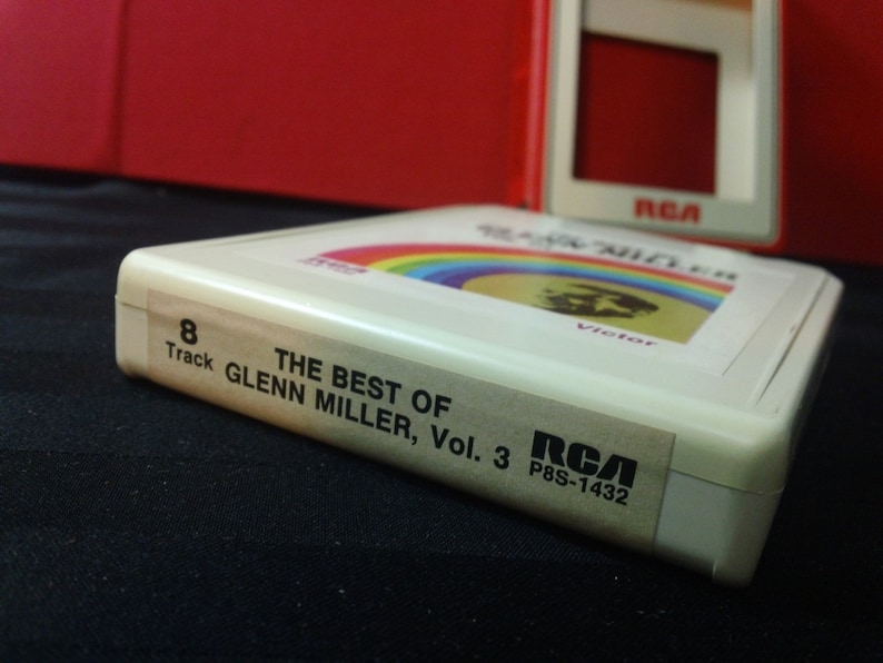 The Best of Glenn Miller Vol. III P8S 1432 8-Track Tape Cartridge, compilation album RCA Victor,1969 Big Band Jazz image 3