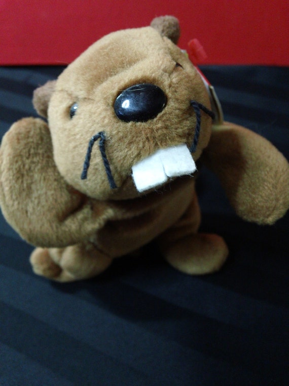 stuffed beaver toy