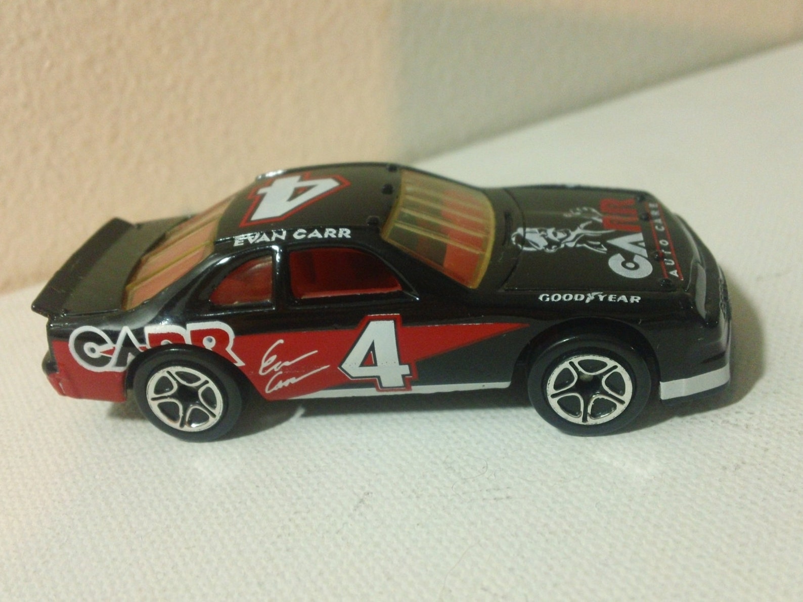 Vintage 90s Matchbox NASCAR Tbird Stock Car Carr Auto Care Etsy