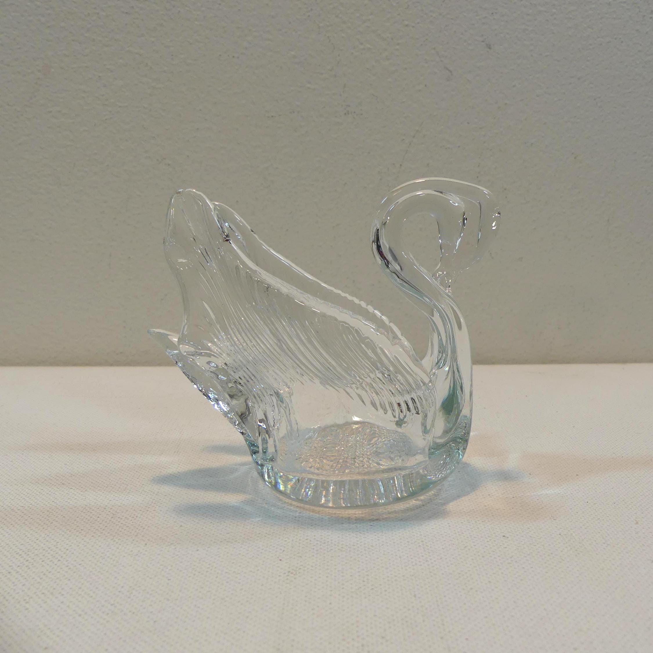 Italian glass swan - Etsy 日本