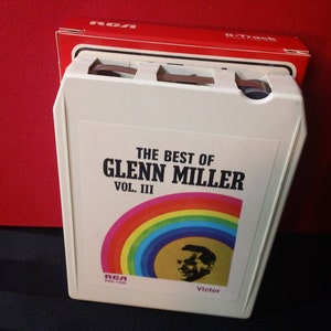 The Best of Glenn Miller Vol. III P8S 1432 8-Track Tape Cartridge, compilation album RCA Victor,1969 Big Band Jazz image 4