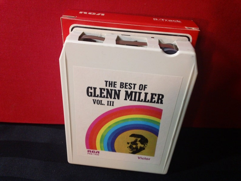 The Best of Glenn Miller Vol. III P8S 1432 8-Track Tape Cartridge, compilation album RCA Victor,1969 Big Band Jazz image 4