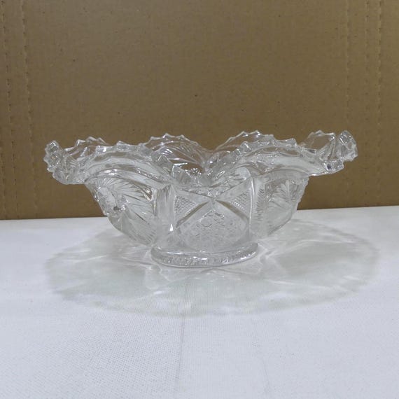 Antique C.1909 Cambridge Near-cut Buzz Saw Pattern #2699 Crystal