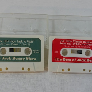 Set aus sechs Old-Time Radio Hörkassetten Radio Reruns, 1978-82 Jack Benny, Abbott & Costaello, Lum und Abner, Lone Ranger und mehr Bild 3