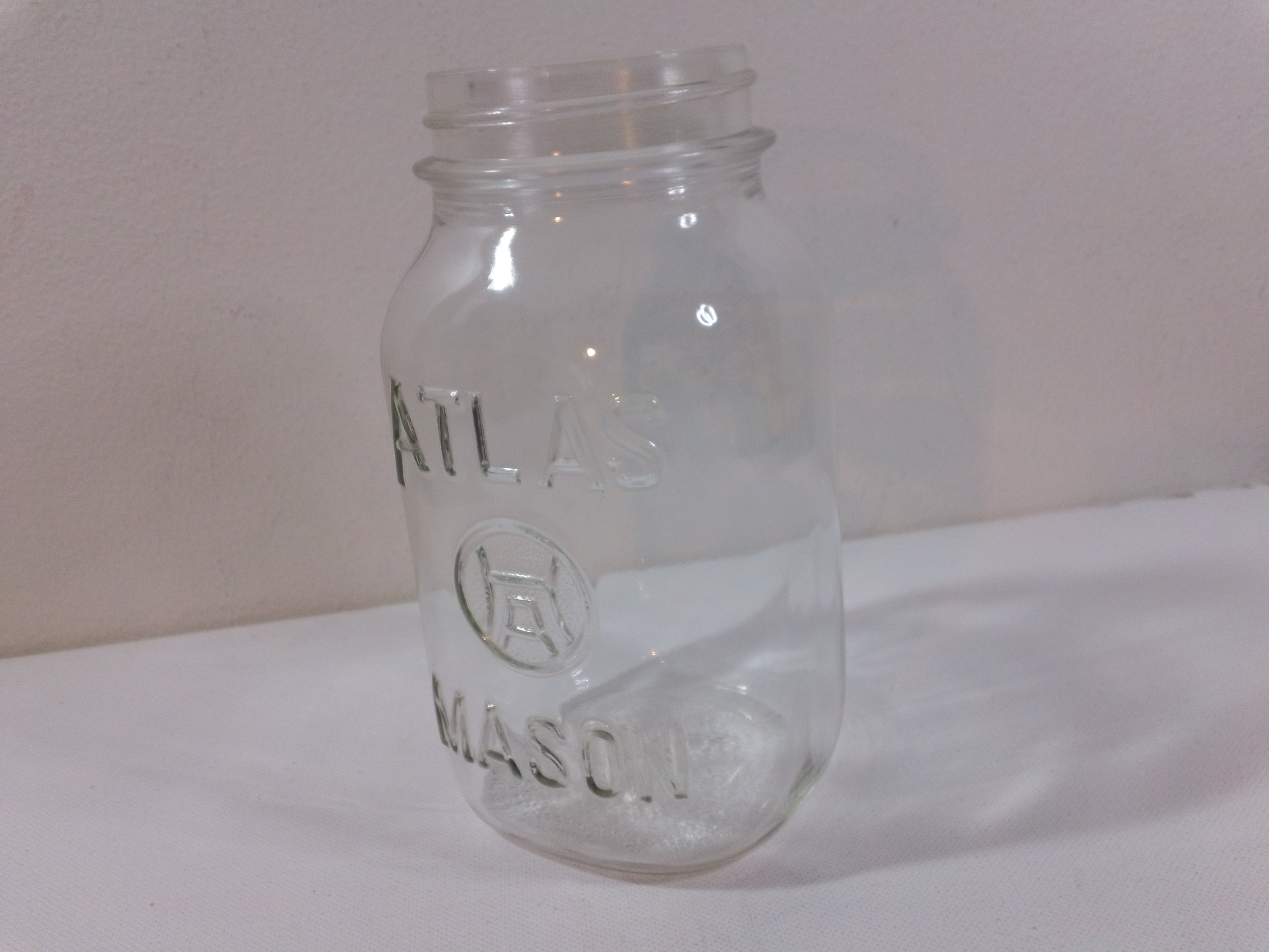 Atlas mason jar square