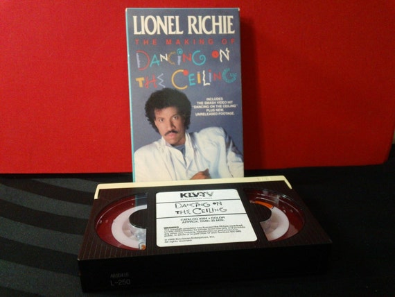 Lionel Richie The Making Of Dancing On The Ceiling Betamax Etsy