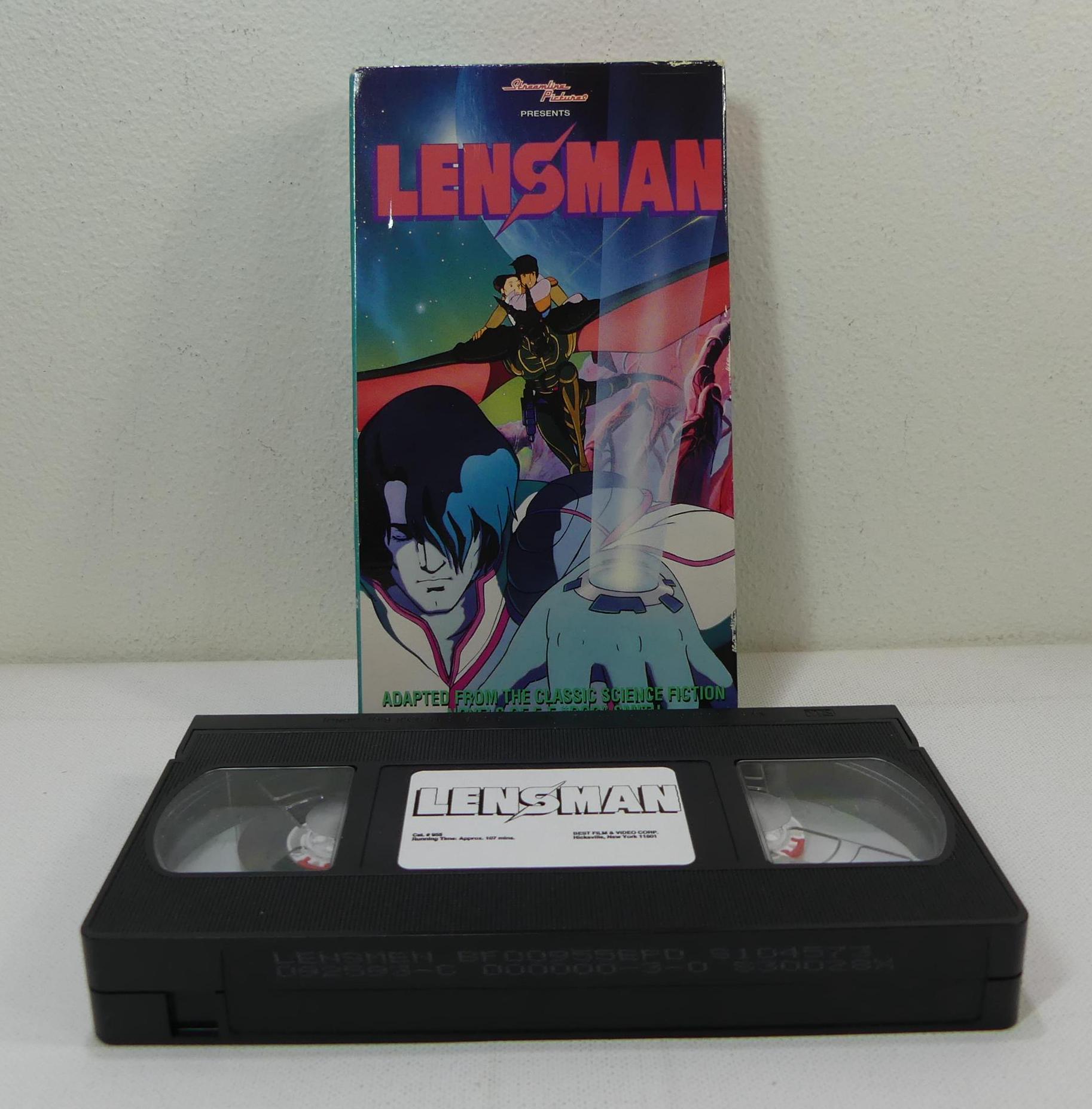 Lensman (1984 Anime Film) - VHS Video Cassette, 107min/color (best