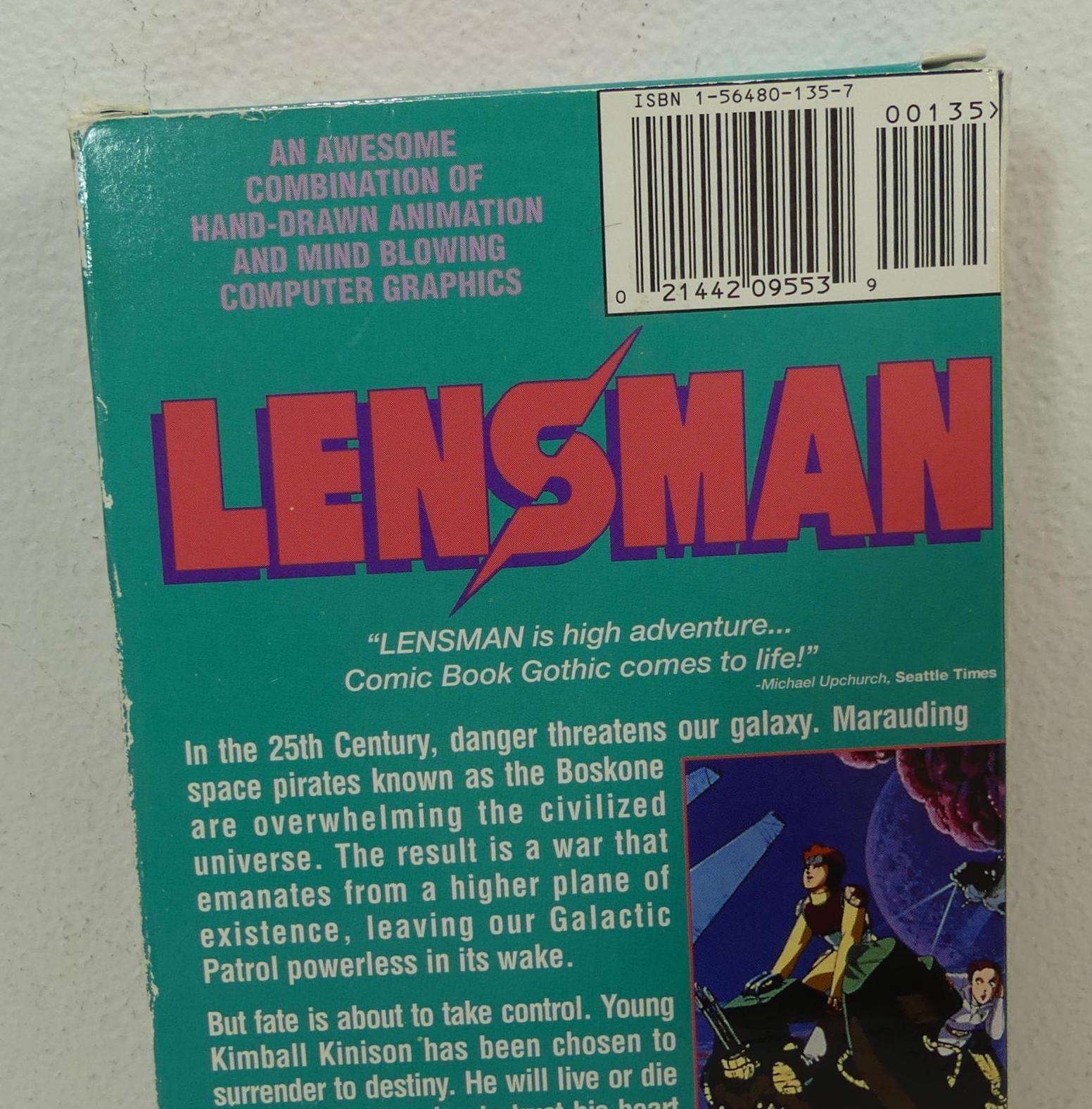 Lensman (1984 Anime Film) - VHS Video Cassette, 107min/color (best